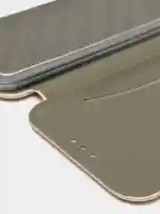 Золотой чехол-книжка Samsung Galaxy A01 Core (Самсунг Галакси А01 Кор)