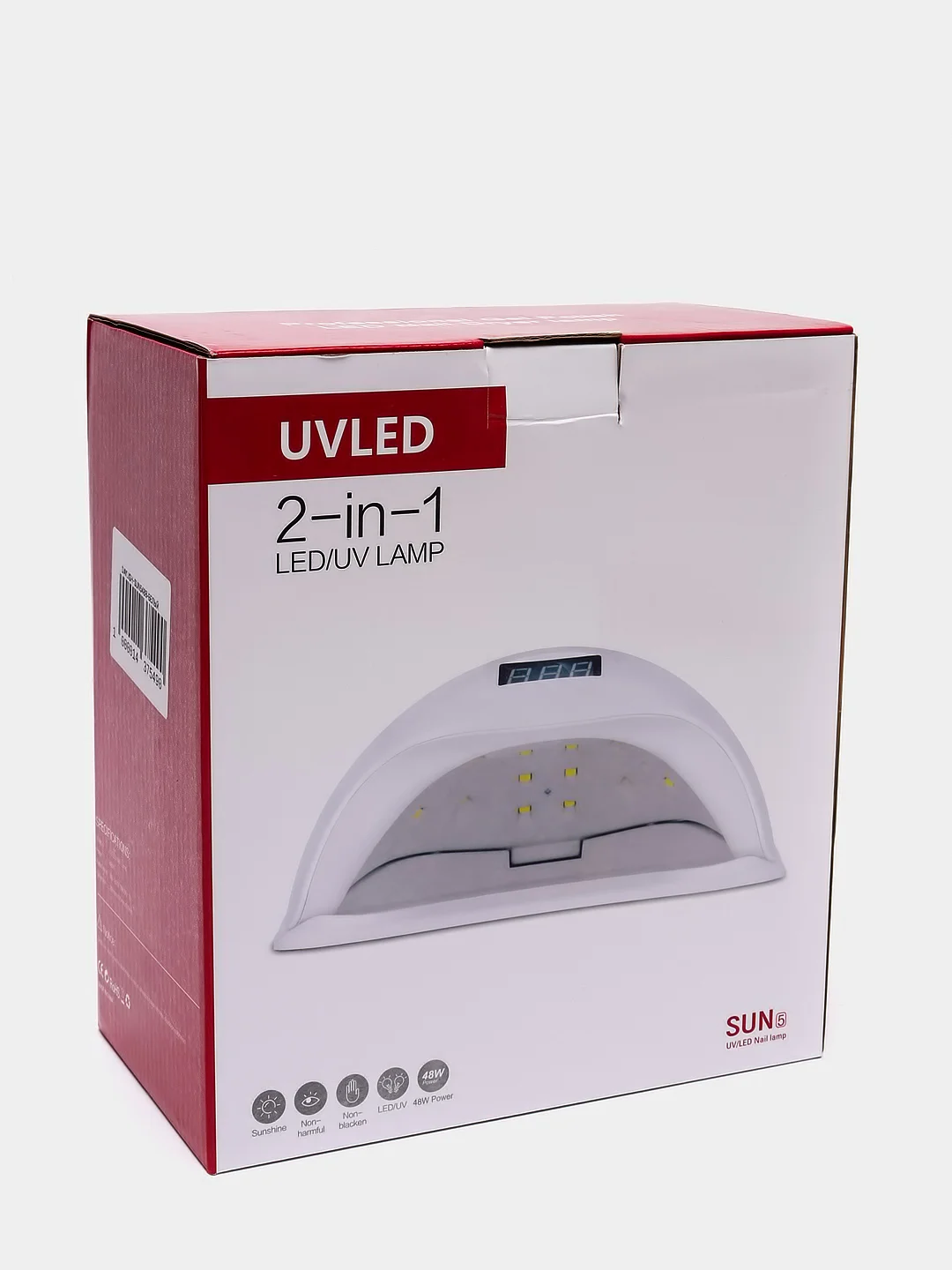 Лампа для маникюра Sun X5 Plus UV+LED, 80W