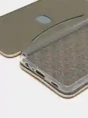 Золотой чехол-книжка для Samsung Galaxy A32 4G 6.4" (Самсунг Галакси А32)