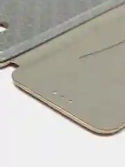 Золотой чехол-книжка для Samsung Galaxy A20, A30 (Самсунг Галакси А20, А30)