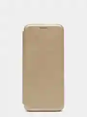Золотой чехол-книжка для Samsung Galaxy A20, A30 (Самсунг Галакси А20, А30)