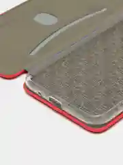Красный чехол книжка Honor 7A, 7А Prime, Хонор 7S, Huawei Y5 2018, Хуавей Y5 Lite, У5 Прайм