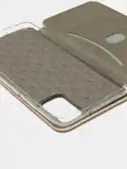 Золотой чехол книжка Samsung Galaxy A02S / M02S (Самсунг Галакси А02С / М02С)