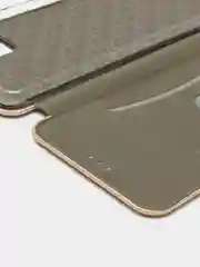 Золотой чехол книжка Samsung Galaxy A02S / M02S (Самсунг Галакси А02С / М02С)
