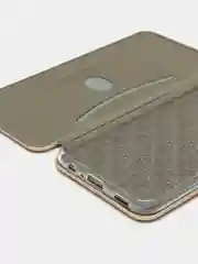 Золотой чехол книжка Samsung Galaxy A02S / M02S (Самсунг Галакси А02С / М02С)