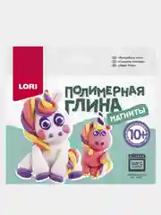 Розовый набор для изготовления магнитов из полимерной глины Lori