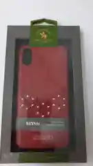 Чехол для iPhone X Santa barbara Brynn (Красный)