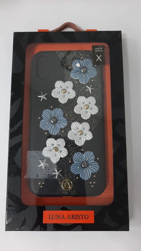 Чехол для iPhone X Луна Аристо(Черныый)