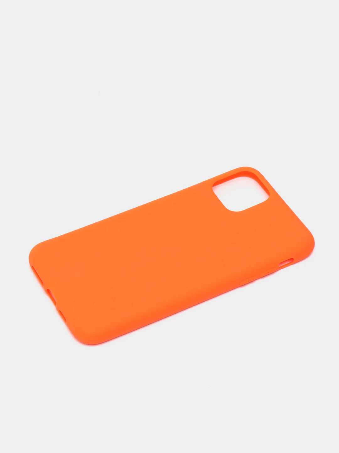Оранжевый матовый силиконовый чехол на айфон 15 цветов 6/6s,6s+,7+/8+,X/XS,XR,XSmax,11Pro,11pro max