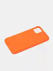 Оранжевый матовый силиконовый чехол на айфон 15 цветов 6/6s,6s+,7+/8+,X/XS,XR,XSmax,11Pro,11pro max