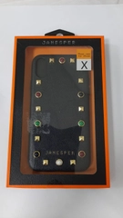 Чехол для iPhone X Janesper  (Черный)