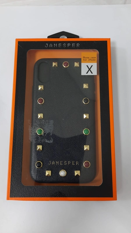 Чехол для iPhone X Janesper  (Черный)