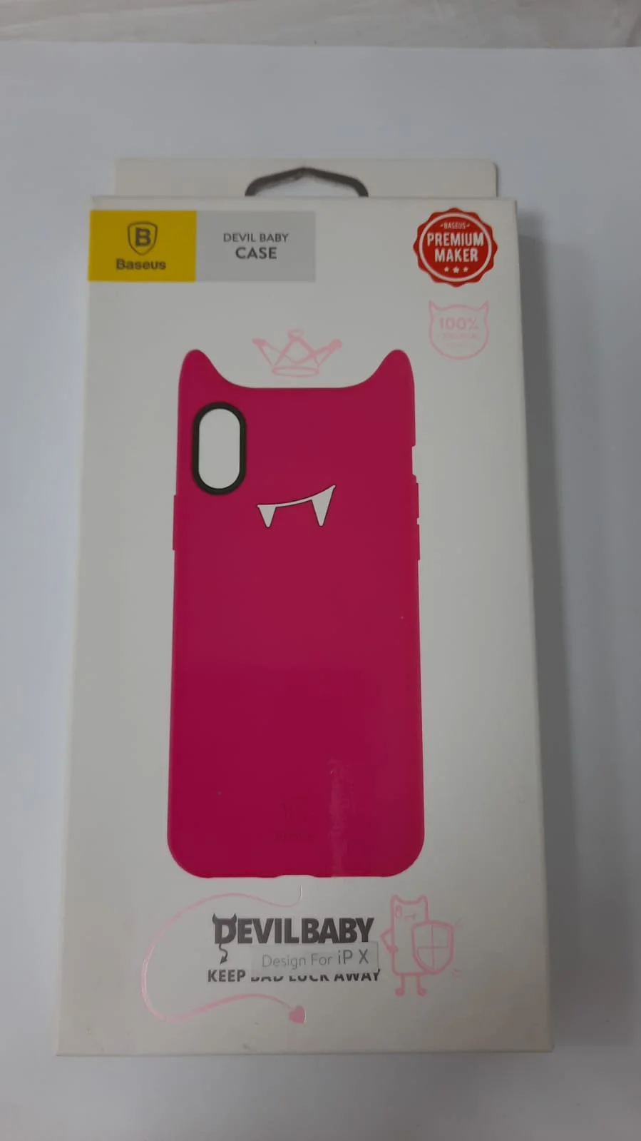 Чехол для iPhone X Baseus Devilbaby 3 цвета