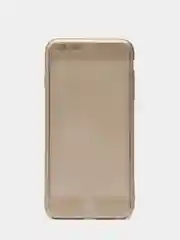 Золотой чехол для айфон iPhone из ТПУ, защита 360