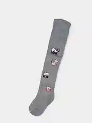 Серый меланж колготки детские для девочки, BFL
