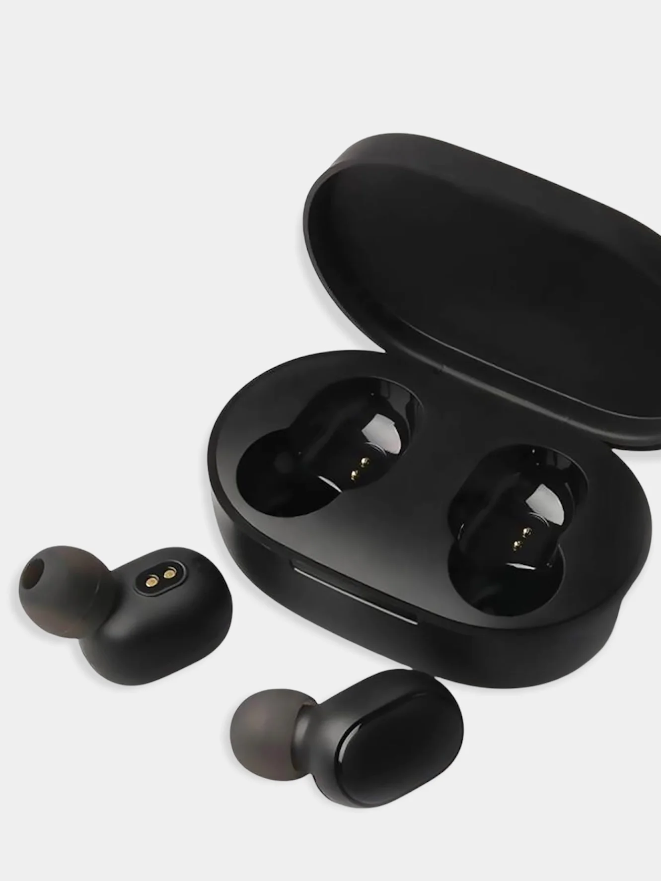 Беспроводные наушники с шумоподавлением черные с Bluetooth 5.0
