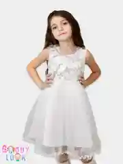 Легкое платье для девочек 5-10 лет/ Праздничное платье с 3д принтом