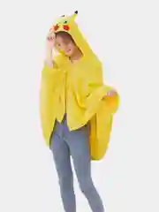 Лимонный кигуруми плед