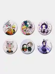 Значки по мотивам аниме Клинок рассекающий демонов (Kimetsu no Yaiba)