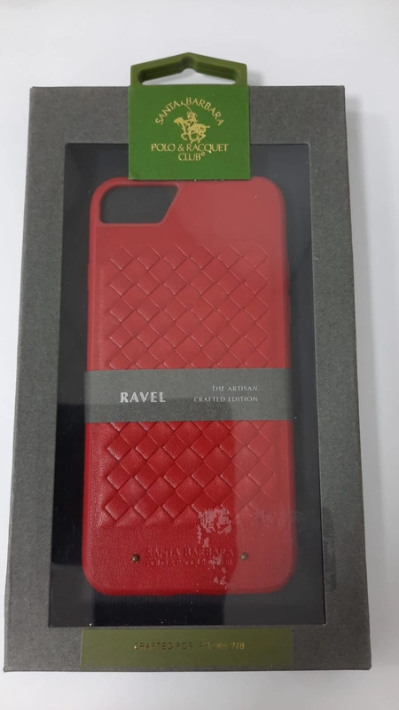 Чехол для iPhone 7/8 Santa Barbara Ravel (Красный)