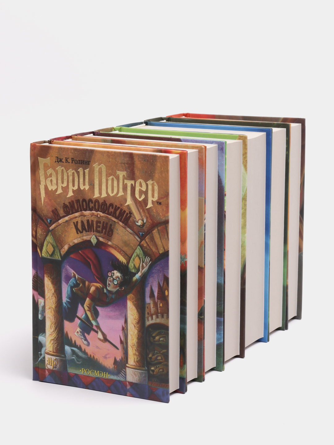 Комплект из 7 книг Гарри Поттер / Harry Potter. Росмэн, Джоан Роулинг  купить по цене 8990 ₽ в интернет-магазине Магнит Маркет