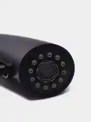 Черный смеситель для кухни ПСМ-ПРОФСАН PSM-301-9 STEEL с выдвижной лейкой тип
