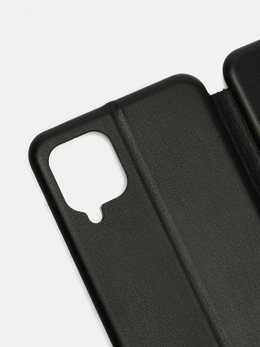 Черный чехол-книжка Samsung Galaxy A12 / M12 (Самсунг галакси А12 / М12)