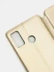 Золотой чехол книжка Huawei Honor 9X Lite, Хуавей Хонор 9Х Лайт