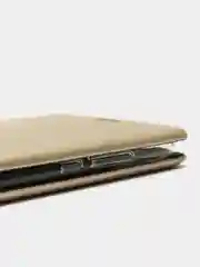 Золотой чехол книжка Huawei Honor 9X Lite, Хуавей Хонор 9Х Лайт