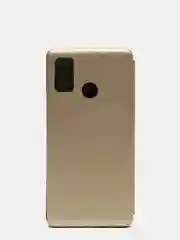 Золотой чехол книжка Huawei Honor 9X Lite, Хуавей Хонор 9Х Лайт
