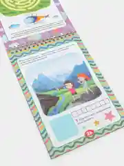Блокнот занимательных заданий с наклейками. 5-7 лет. Путешествие по небу и по земле