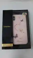 Чехол для iPhone X Kingxbar силикон +кожа (розовый)