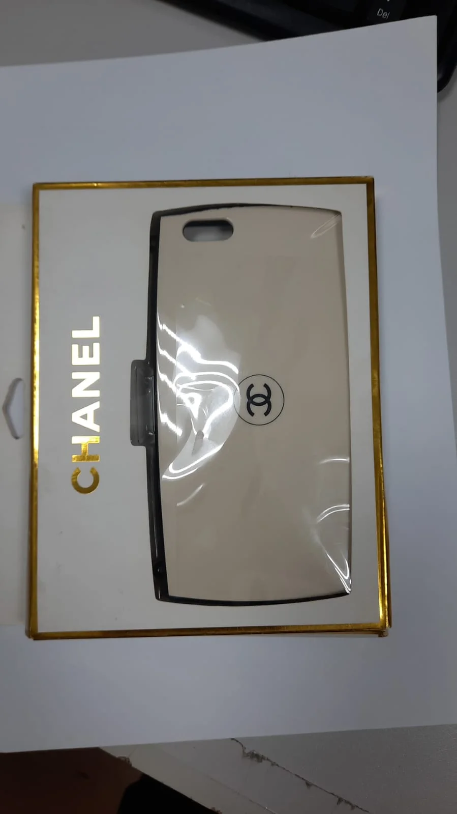 Бежевый чехол для iPhone 6+/6S+ Пудра (3 цвета)