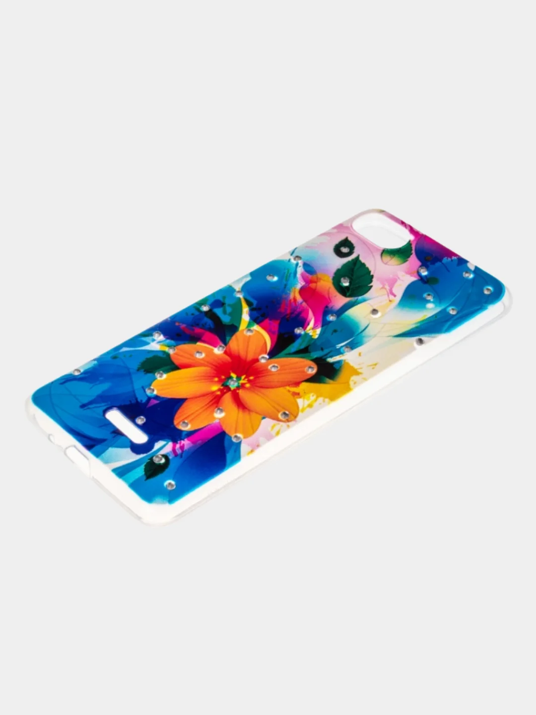 Оранжевый чехол Phopart для Samsung Galaxy A10s (A107)