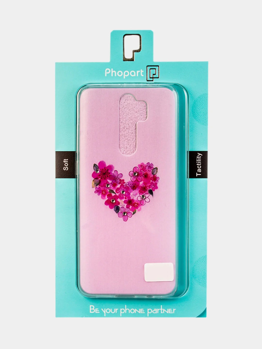 Тёмно-розовый чехол Phopart для Samsung Galaxy A10s (A107)