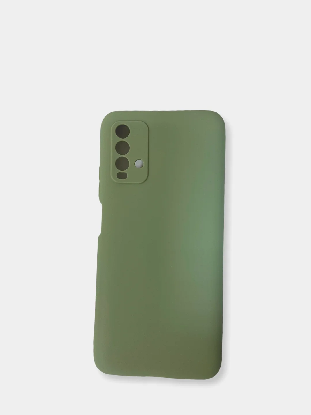 Зеленый силиконовый чехол для Xiaomi Redmi 9T (Сяоми редми 9Т)