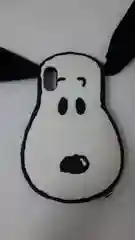 Чехол для iPhone X Snoopy(Белый)