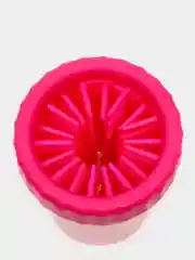 Розовый лапомойка для собак и кошек