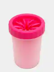 Розовый лапомойка для собак и кошек