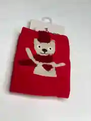Бордовый носки детские, 1 пара