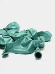 Белый шары воздушные, хром