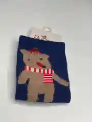 Синий меланж носки детские, 1 пара
