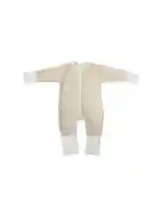 Бежевый комбинезон для новорожденного, из селаника