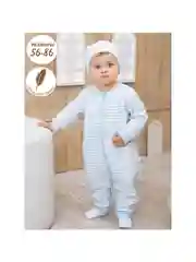 Голубой комбинезон для новорожденного, из селаника
