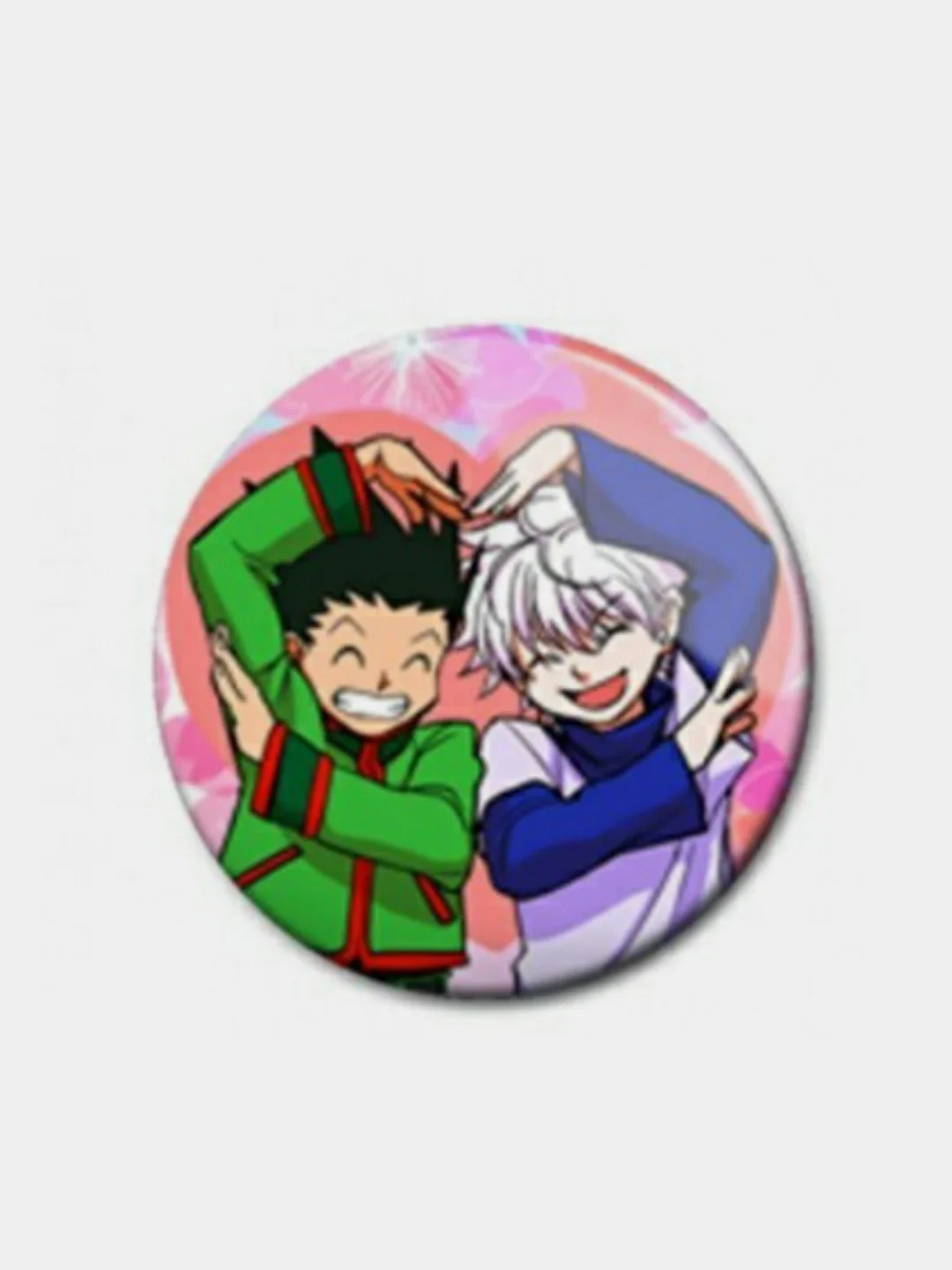 Зеленый значки по мотивам аниме Хантер х Хантер (Hunter x Hunter)