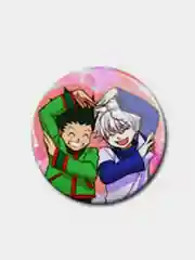 Зеленый значки по мотивам аниме Хантер х Хантер (Hunter x Hunter)