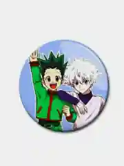 Лазурный значки по мотивам аниме Хантер х Хантер (Hunter x Hunter)