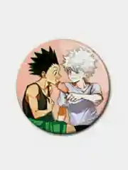 Лайм значки по мотивам аниме Хантер х Хантер (Hunter x Hunter)