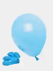 Голубой воздушные шары, 10 шт