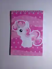 Алый блокнот "Детский"